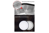 28"/70CM Deep Para Easy Setup Softbox with Grids For Alienbees White Lighting Einstein