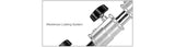 Roller Light Stand For Photography and Video Lighting Support With Wheels PT-330