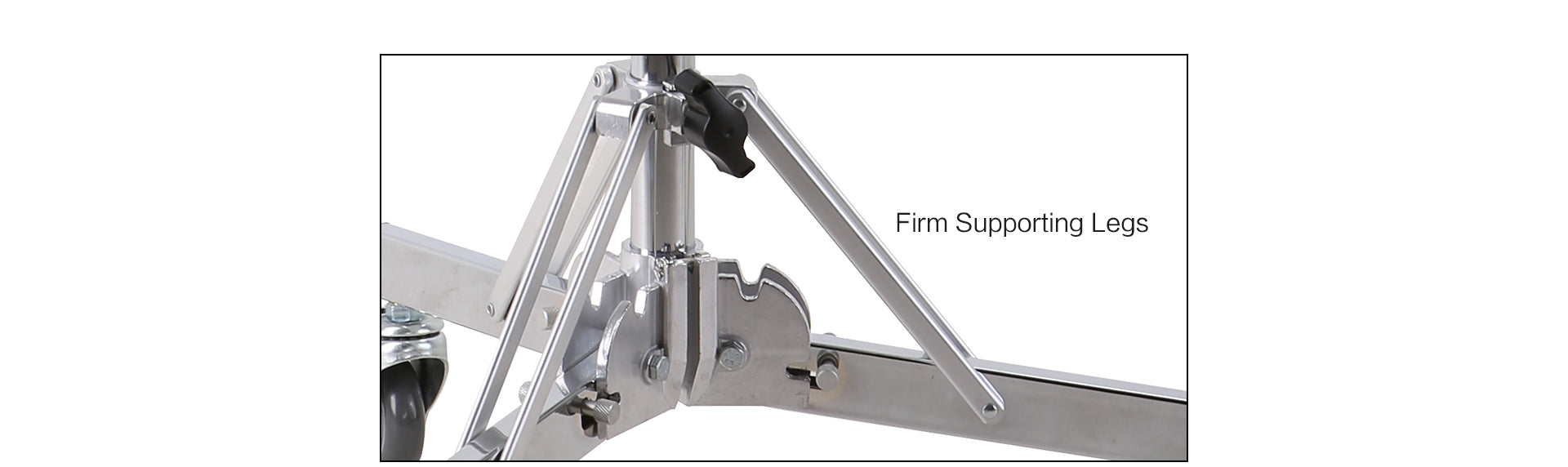 Roller Light Stand For Photography and Video Lighting Support With Wheels PT-330