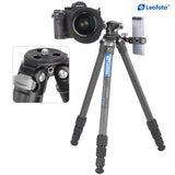 Leofoto LS-224C+LH-25 ranger carbon fiber tripod with ballhead travel lightweight