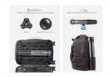 Leofoto LS-365C + PG-1 Professional Carbon Fiber Tripod with Gimbal Head
