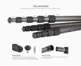 Leofoto LS-365C + PG-1 Professional Carbon Fiber Tripod with Gimbal Head