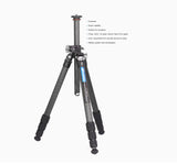 Leofoto LS-284CVL Carbon Fibre Ranger Series Tripod With Tiltable Center Column