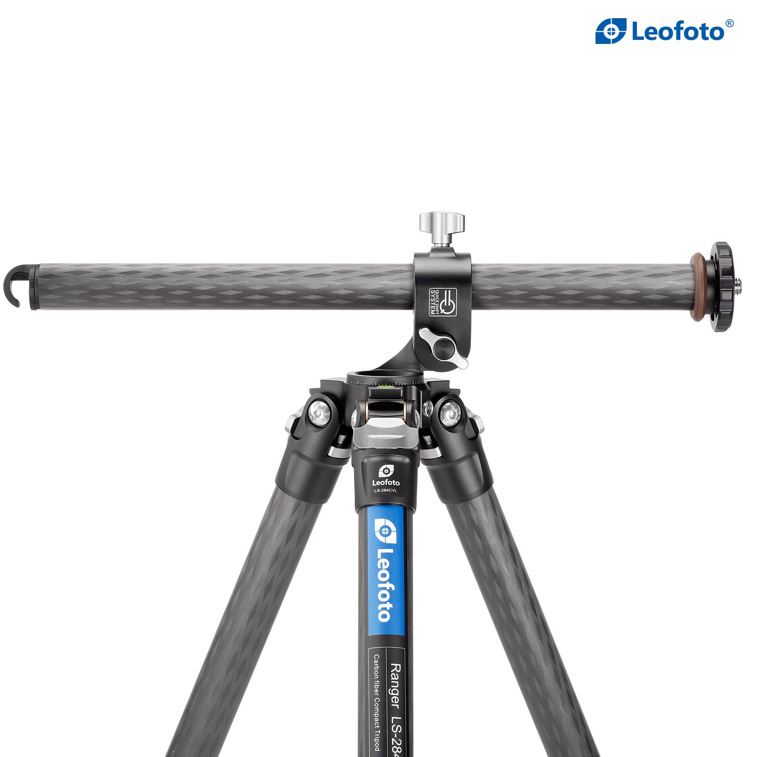 Leofoto LS-284CVL Carbon Fibre Ranger Series Tripod With Tiltable Center Column
