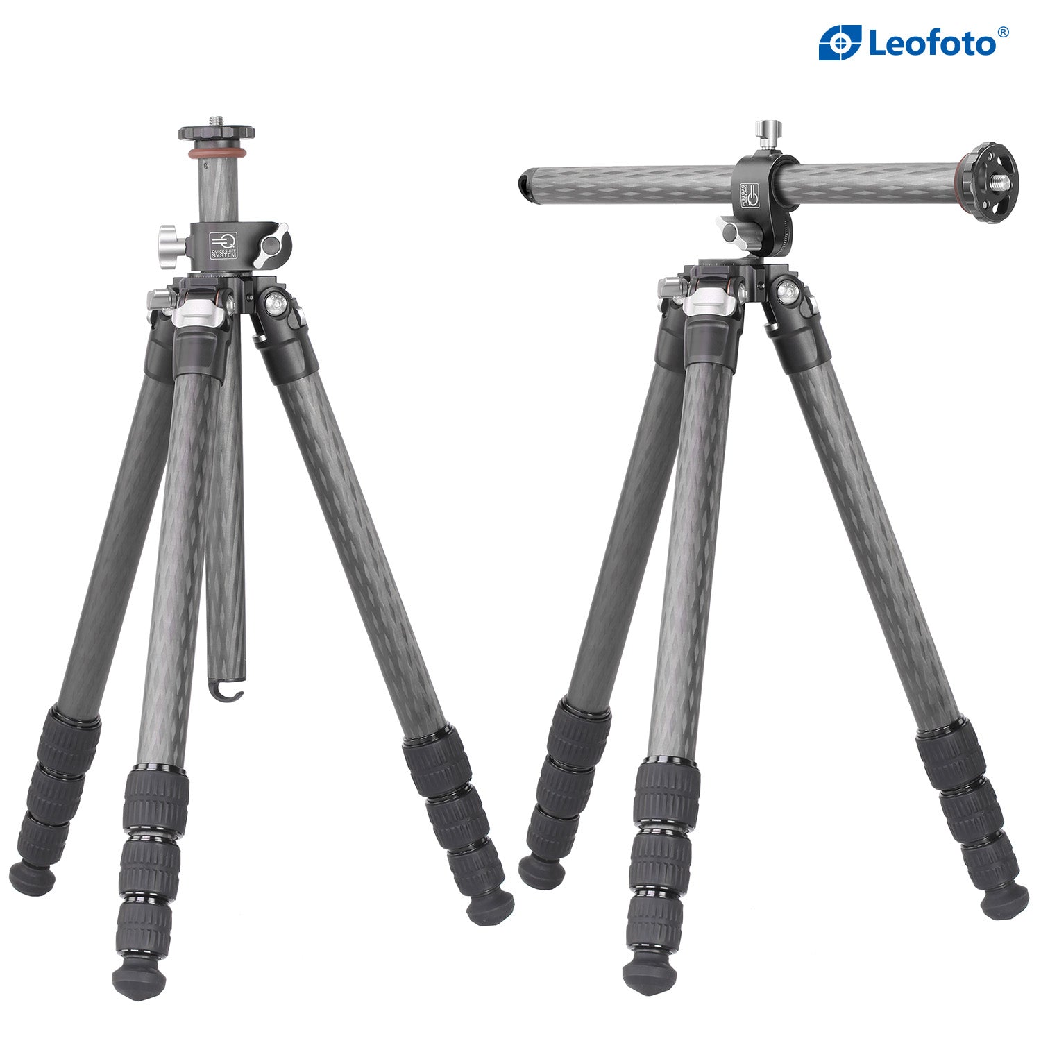 Leofoto LS-284CVL Carbon Fibre Ranger Series Tripod With Tiltable Center Column