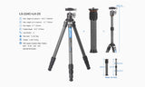 Leofoto LS-224C+LH-25 ranger carbon fiber tripod with ballhead travel lightweight