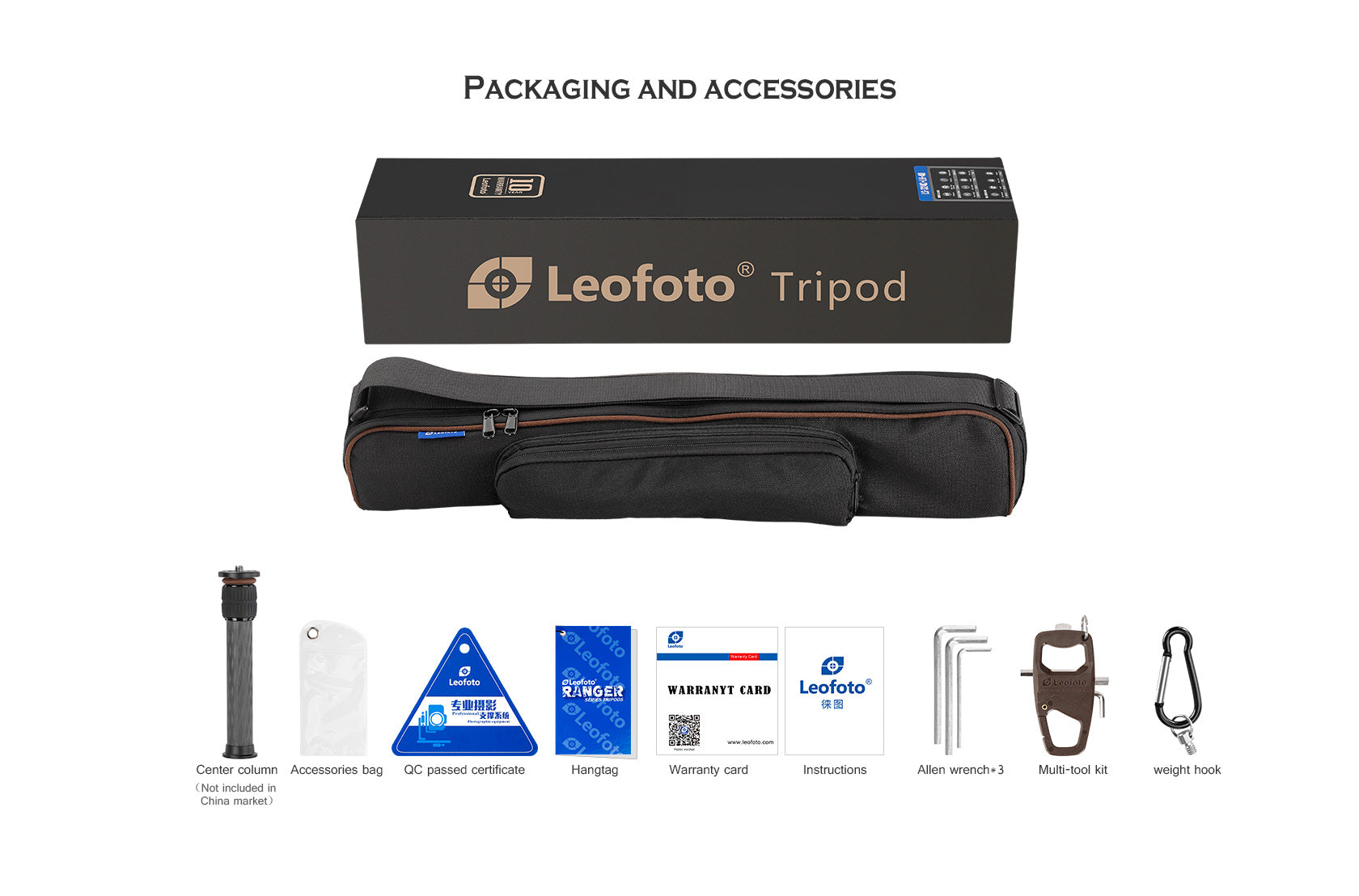 Leofoto LS-224C+LH-25 ranger carbon fiber tripod with ballhead travel lightweight