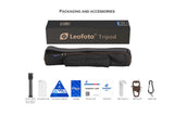 Leofoto LS-224C+LH-25 ranger carbon fiber tripod with ballhead travel lightweight