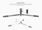 Leofoto LX-254CT Carbon Fibre Tripod With XB-32 Ballhead
