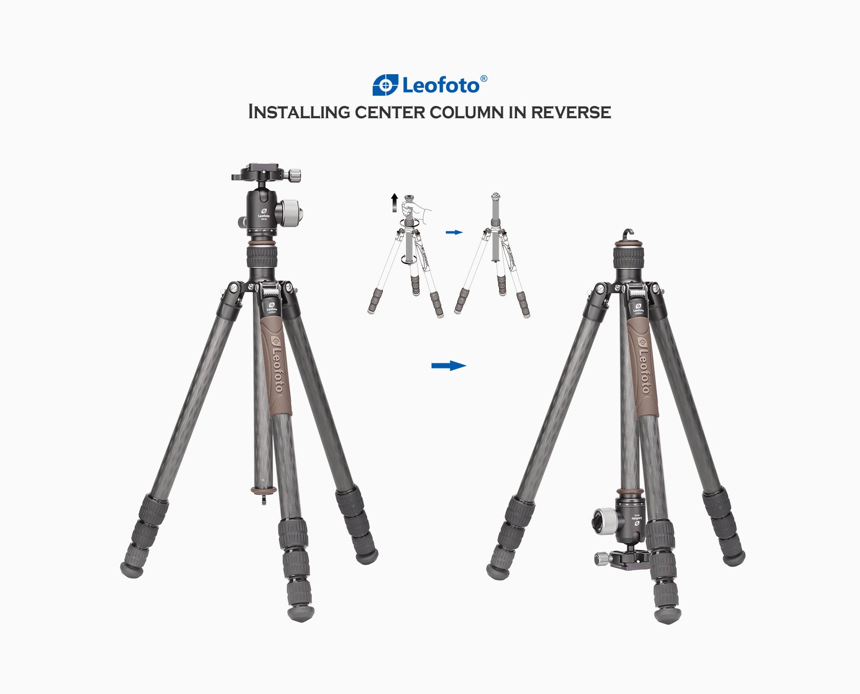 Leofoto LX-254CT Carbon Fibre Tripod With XB-32 Ballhead