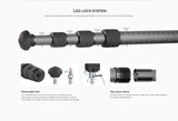 Leofoto LM-364c Summit Series Systematic Bowl Carbon Fiber Tripod