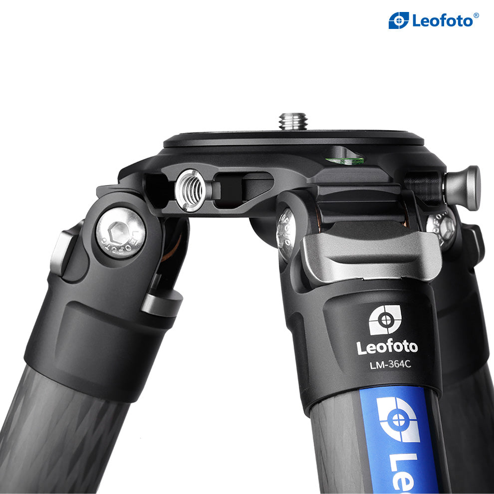 Leofoto LM-364c Summit Series Systematic Bowl Carbon Fiber Tripod