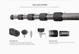 Leofoto LM-365c Summit Series Systematic Bowl Carbon Fiber Tripod