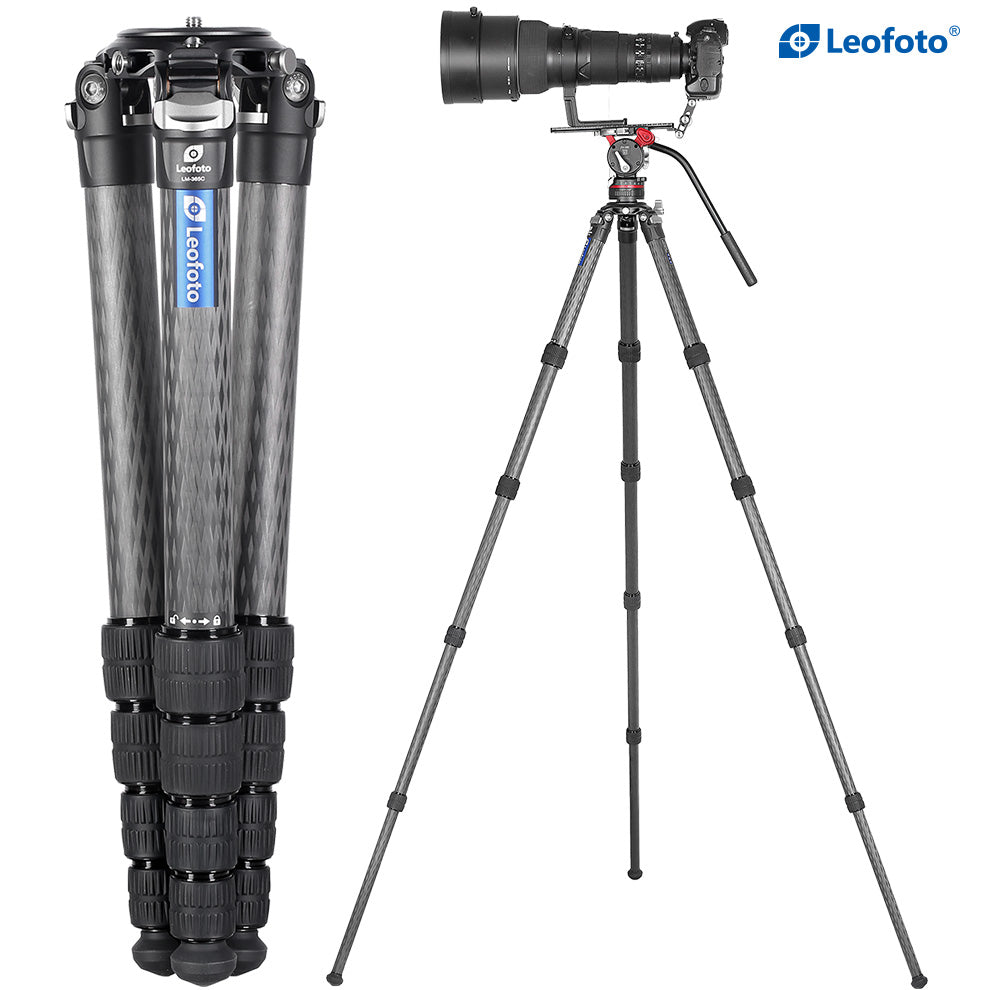 Leofoto LM-365c Summit Series Systematic Bowl Carbon Fiber Tripod