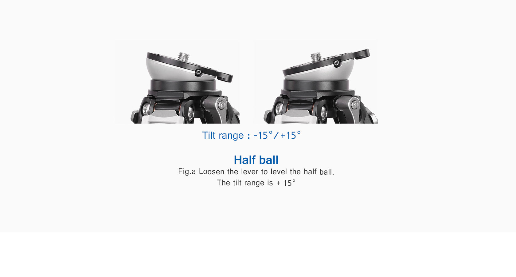 Leofoto LS-284CEX Ranger Series Portable Carbon Fiber Tripod 4 Section + Built-in Leveling Base 15° Tilt