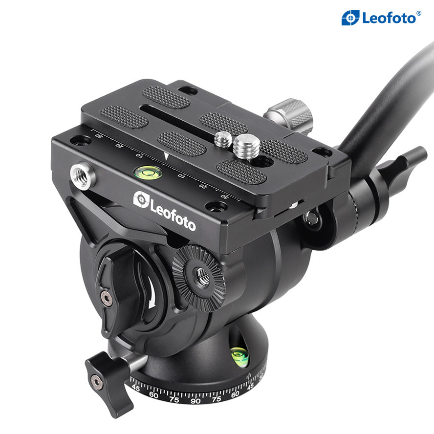 Leofoto BV-10 Professional Fluid Video Head Arca-Swiss compatible