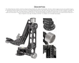 Leofoto PG-1 Aluminum Hollow structure Gimbal Head with QR Plate Arca-Swiss Compatible