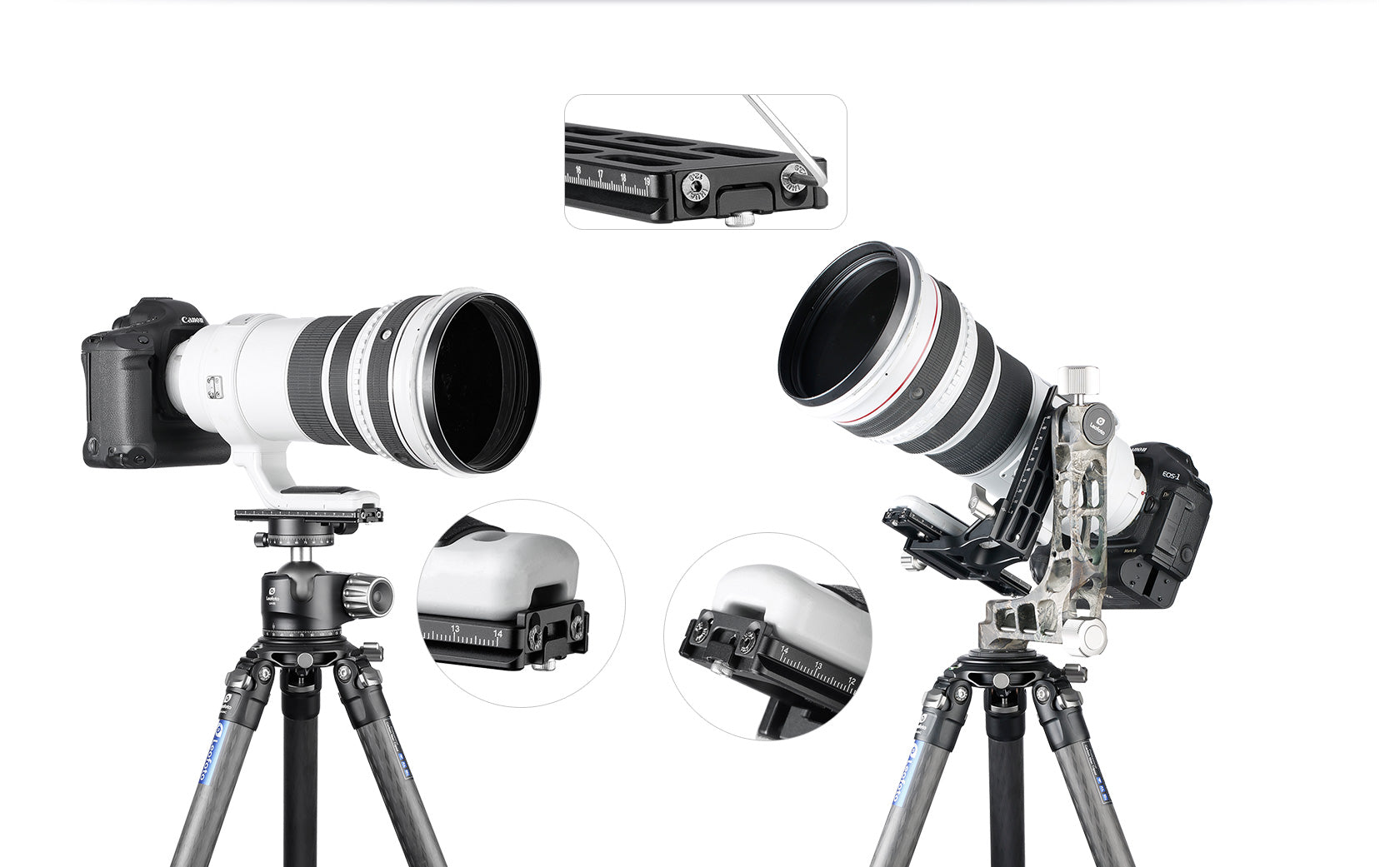 Leofoto PL-150 150mm Quick Release Plate Arca Compatible