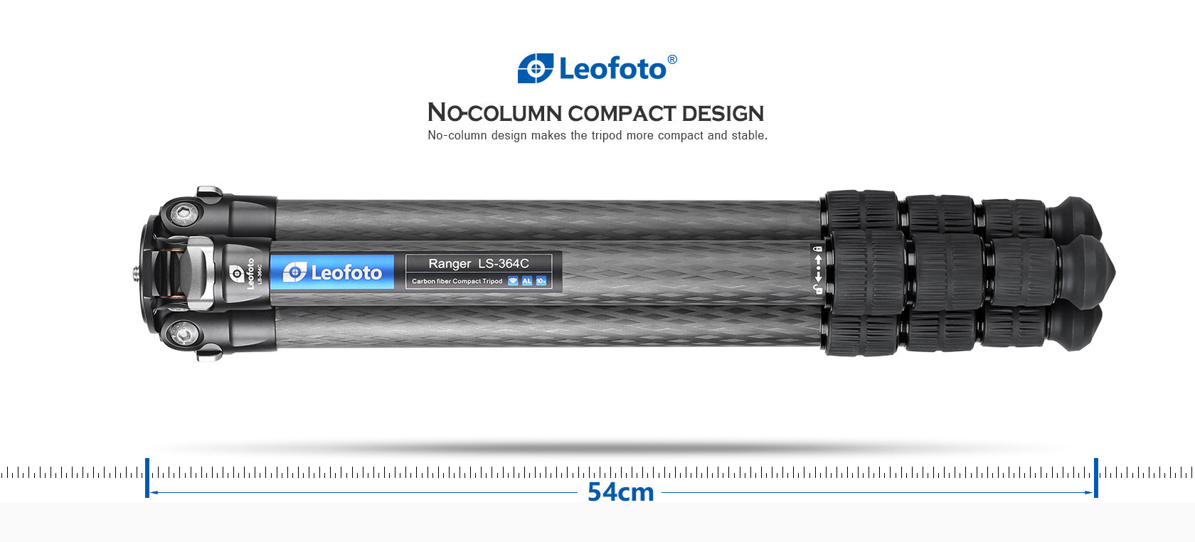 Leofoto LS-364C Ranger Series Professional Carbon Fiber Tripod