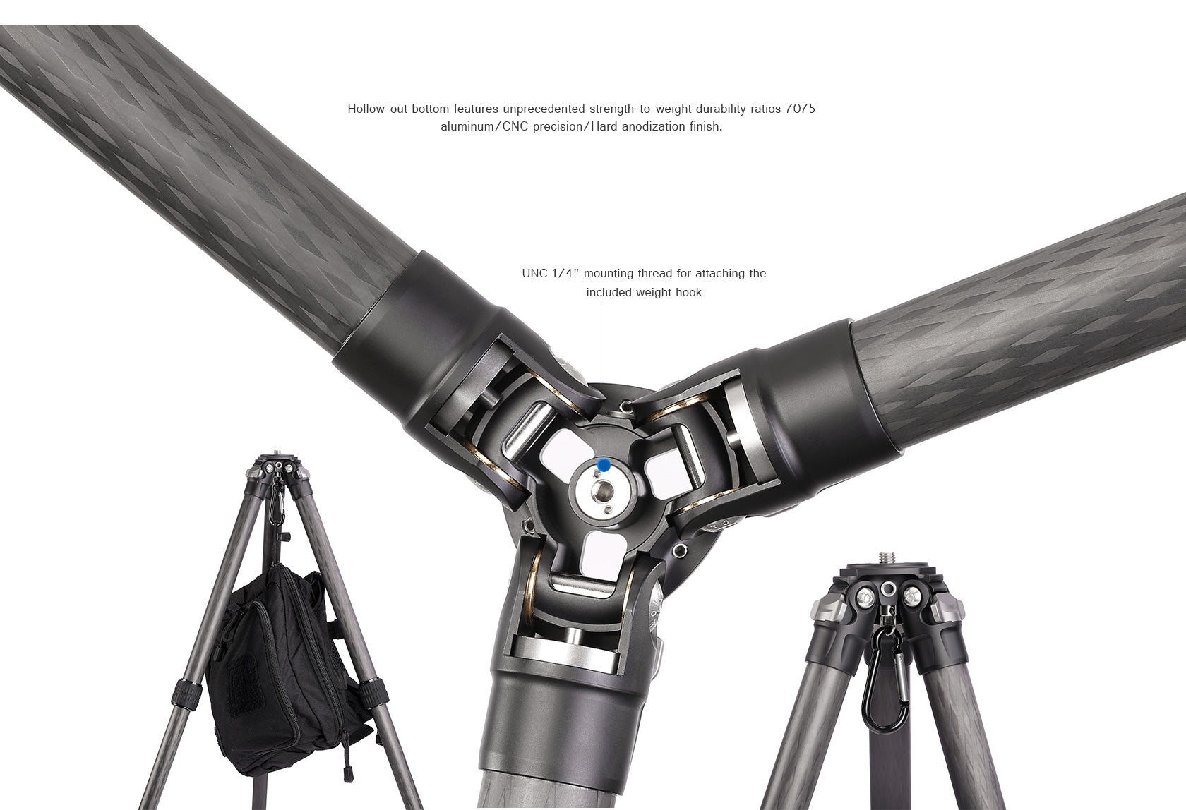 Leofoto LS-364C Ranger Series Professional Carbon Fiber Tripod