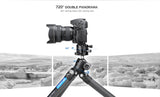 Leofoto LH-40GR Geared Ball Head for Architectural,Table top,Macro or Panoramic with Quick Release Plate Arca Compatible