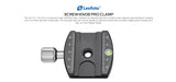 Leofoto LHC-60 60mm Screw-Knob Pro Clamp with Plate/ARCA/RRS Ball Head Compatible