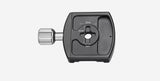 Leofoto LHC-50 50mm Screw-Knob Pro Clamp with Plate/ARCA/RRS Ball Head Compatible