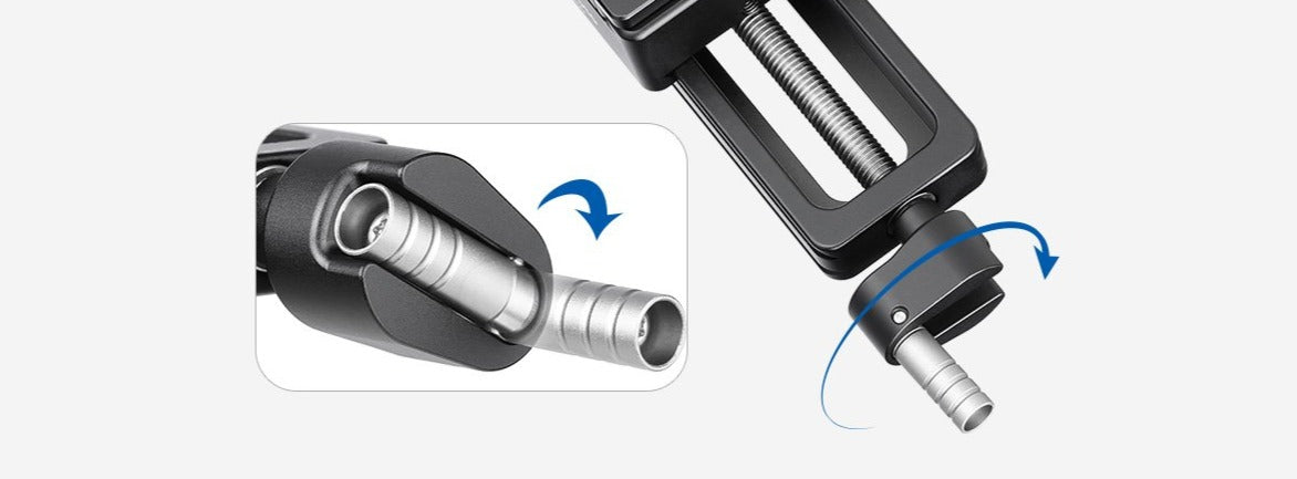 Leofoto MP-150S Macro Focusing Precise Rail with Screw-Knob Clamp Compatible with Arca-Swiss