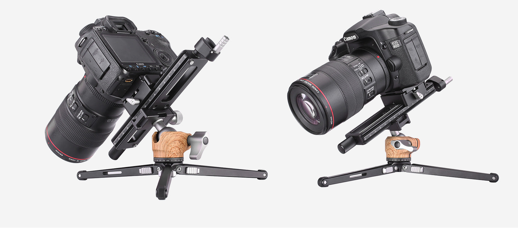 Leofoto MP-150S Macro Focusing Precise Rail with Screw-Knob Clamp Compatible with Arca-Swiss