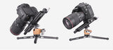 Leofoto MP-150S Macro Focusing Precise Rail with Screw-Knob Clamp Compatible with Arca-Swiss