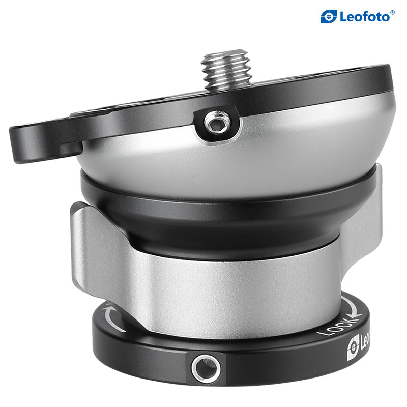 Leofoto LB-60N 60mm Leveling Base with Butterfly Lock