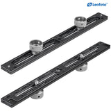 Leofoto NP-400 Multi-Purpose Rails for Two Cameras