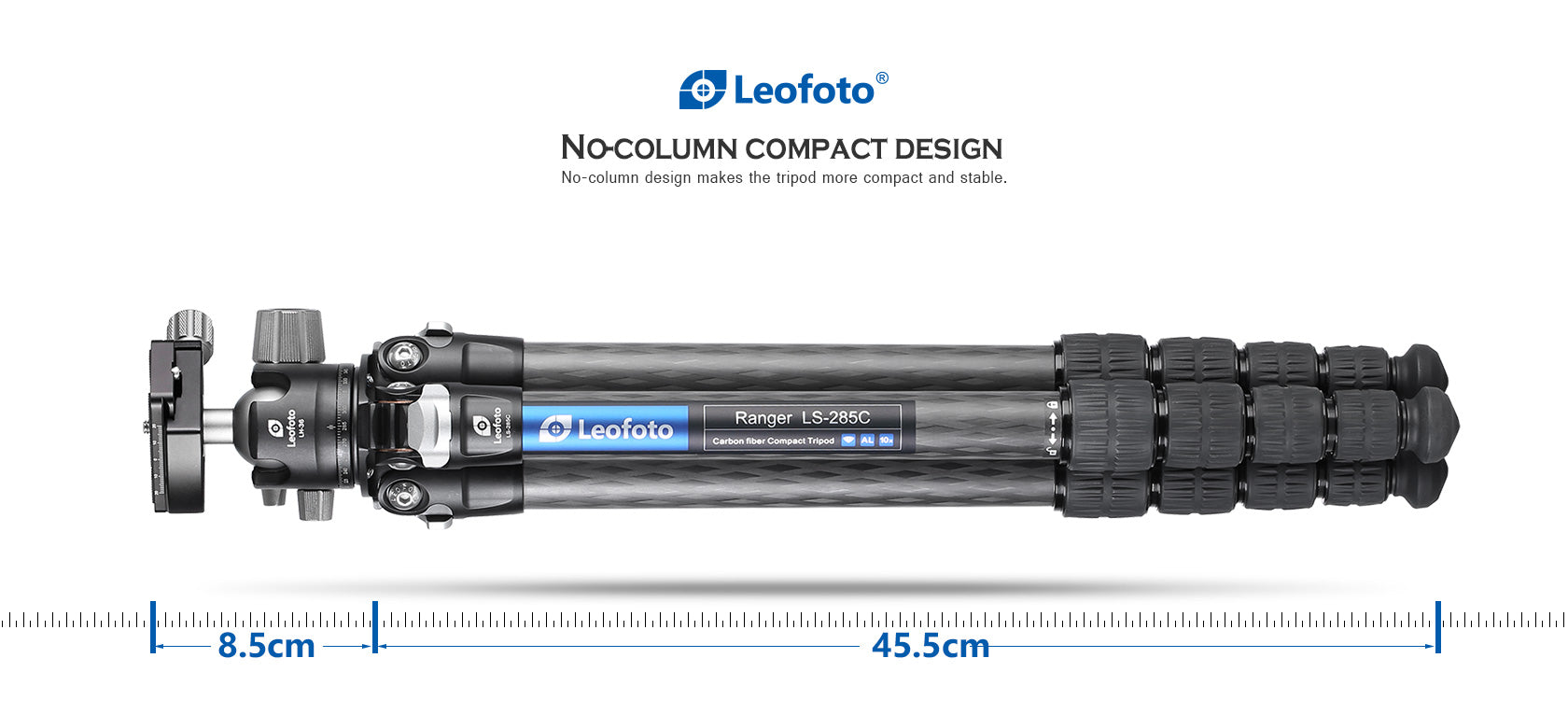 Leofoto LS-285C with LH-36 Head  Ranger Series Tripod Kit