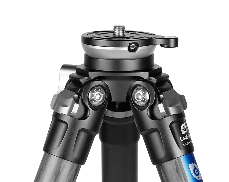 Leofoto LS-365CEX Ranger Series Portable Carbon Fiber Tripod 5 Section + Built-in Leveling Base 15° Tilt