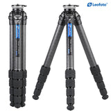 Leofoto LS-365CEX Ranger Series Portable Carbon Fiber Tripod 5 Section + Built-in Leveling Base 15° Tilt