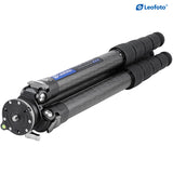 Leofoto LS-365CEX Ranger Series Portable Carbon Fiber Tripod 5 Section + Built-in Leveling Base 15° Tilt