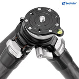 Leofoto LS-365CEX Ranger Series Portable Carbon Fiber Tripod 5 Section + Built-in Leveling Base 15° Tilt