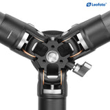 Leofoto LS-365CEX Ranger Series Portable Carbon Fiber Tripod 5 Section + Built-in Leveling Base 15° Tilt