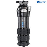 Leofoto LS-223CEX Ranger Series Portable Carbon Fiber Tripod 3 Section + Built-in Leveling Base 15° Tilt