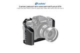 Leofoto LPF-XT4 Custom L bracket with hand grip for Fujifilm XT4