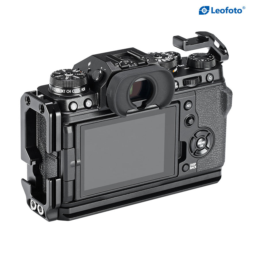 Leofoto LPF-XT4 Custom L bracket with hand grip for Fujifilm XT4
