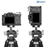Leofoto LPF-XT4 Custom L bracket with hand grip for Fujifilm XT4