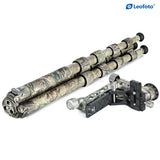 LS-365C+PG-1 Full Camouflage Professional Carbon Fiber Tripod With Gimbal head