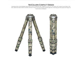 LS-365C+PG-1 Full Camouflage Professional Carbon Fiber Tripod With Gimbal head