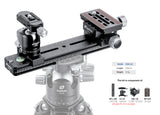 Leofoto FDM-02 Binocular Rangefinder Rail Kit