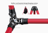 LEOFOTO LA-324C+LH-40 (Red) Athena Series Carbon Fiber Tripod + Ballhead
