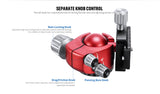 LEOFOTO LA-324C+LH-40 (Red) Athena Series Carbon Fiber Tripod + Ballhead
