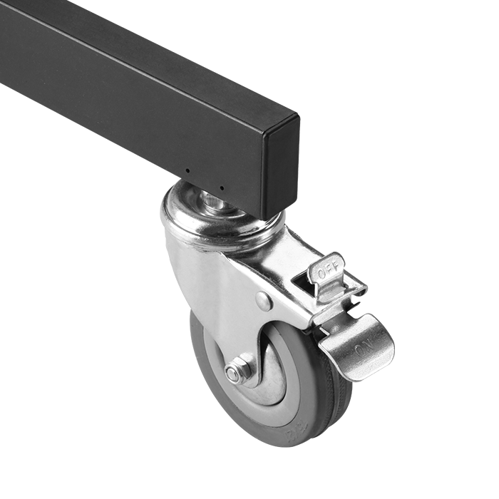 Photoys Handle Light Stand With Adjustable Gun-Grip Handle And Wheels
