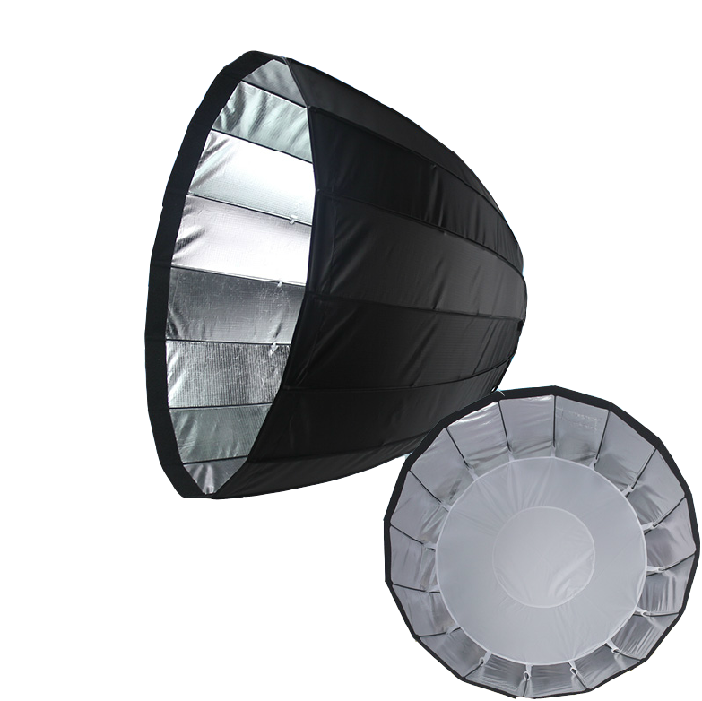 28"/70CM Deep Para Easy Setup Softbox with Grids For Bowens Lightrein Jinbei / Goldenshell Calumet JTL Interfit