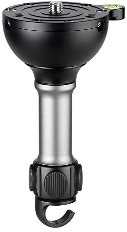 LEOFOTO YB-75LP 75mm Leveling Base Half Ball Adapter With Platform for Bowl Tripod